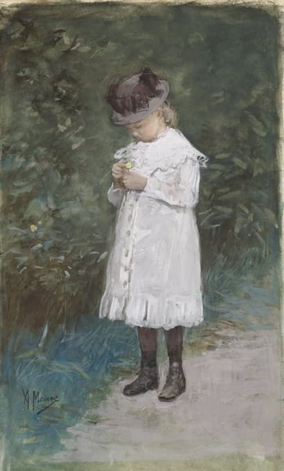 伊丽莎白·莫夫（生于1875年），艺术家之女