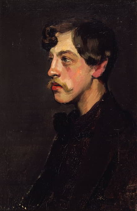 Henry Bataille - Portrait de Camille Mauclair (1872-1945), critique d’art.