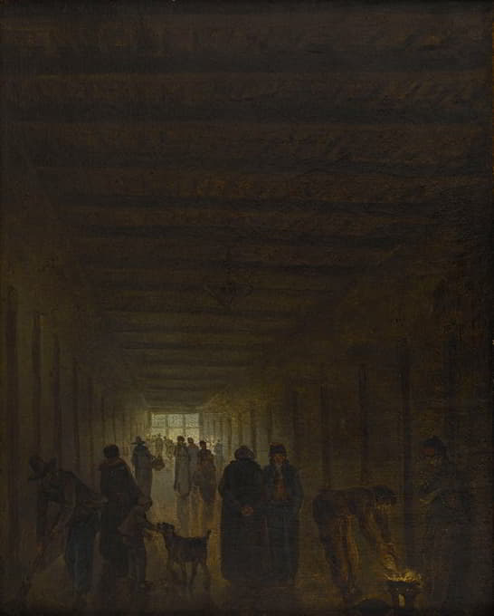 圣拉扎尔监狱走廊