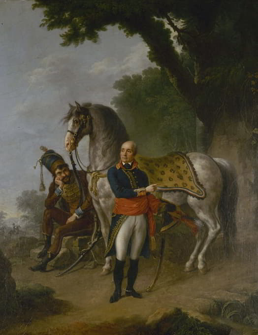 Louis Lafitte - Le général Servan (1741-1808)