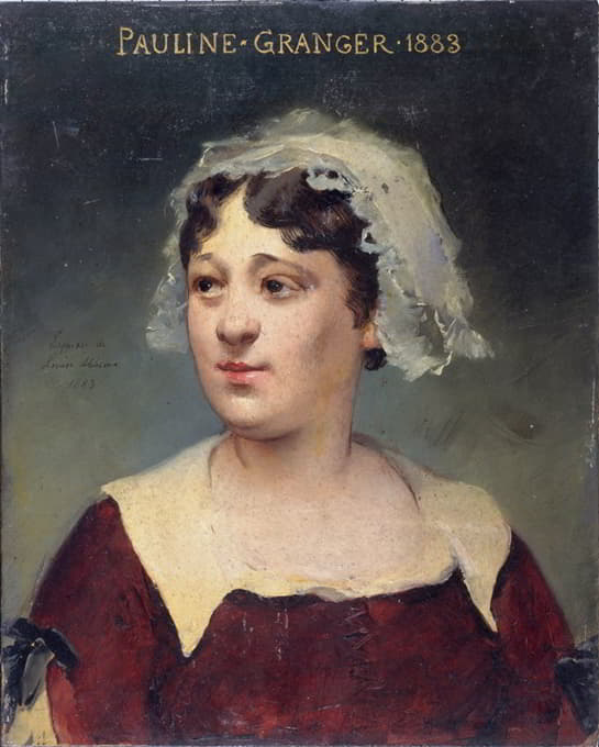 波琳·格兰杰肖像（1833-1913），法国喜剧协会会员