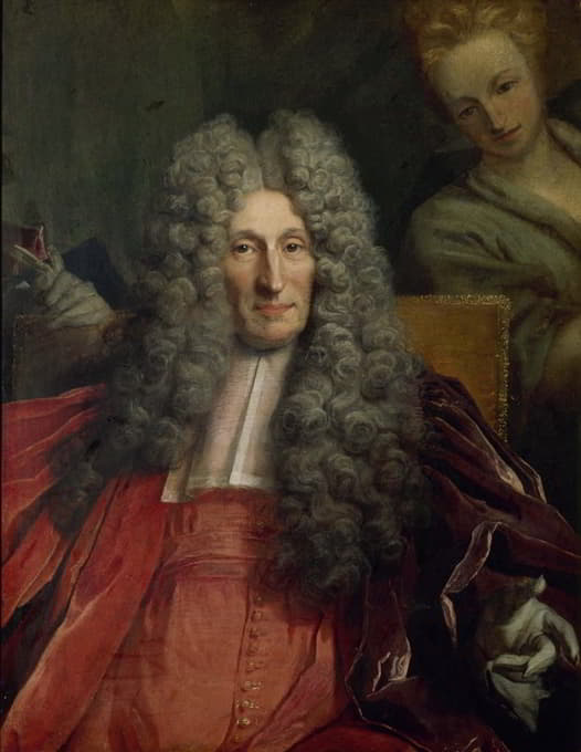 1700年至1708年商人元帅查尔斯·鲍彻·德奥赛的肖像