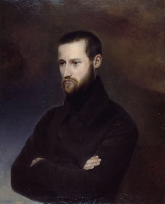 奥古斯特·布兰基肖像（1805-1881），政治家