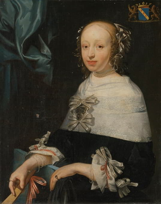 Matthys Naiveu - Portrait of Marie-Anne Cousebant (d. 1725)