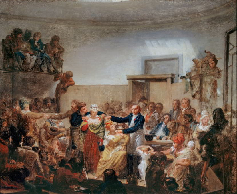Nicolas-Antoine Taunay - La consultation du docteur Antoine Dubois (1756-1837)