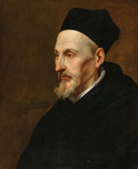 Pieter Thijs - Portrait of Antonius Triest (1576–1657), Bishop of Ghent and Bruges