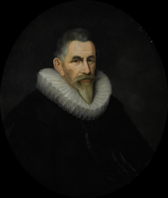 1602年当选的荷兰东印度鹿特丹商会理事约翰·范德维克的肖像