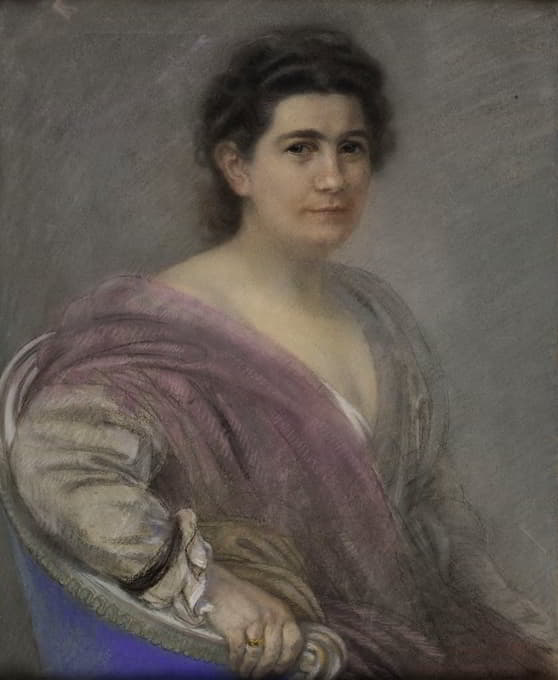 Antoine Bourdelle - Portrait de Mademoiselle Lucie Bérillon