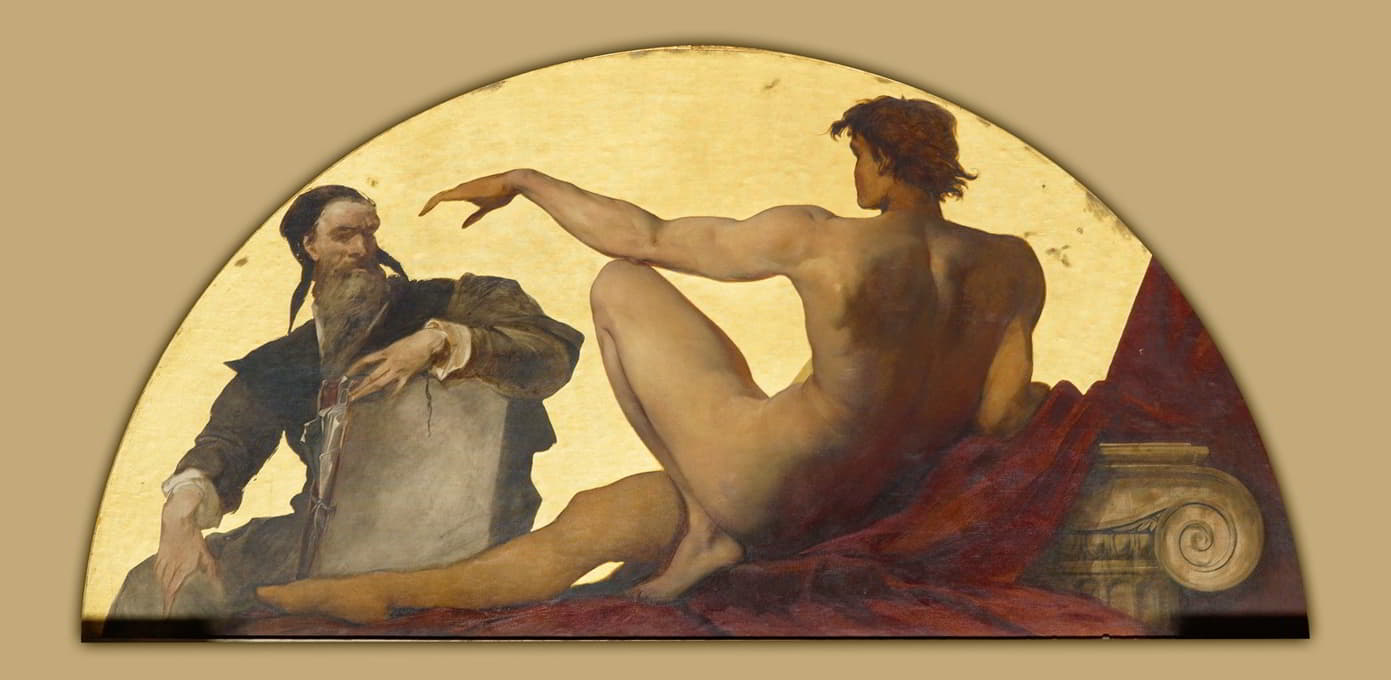 Hans Makart - Michelangelo Buonarroti