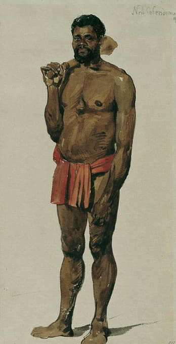 Joseph Selleny - Eingeborener von Neukaledonien