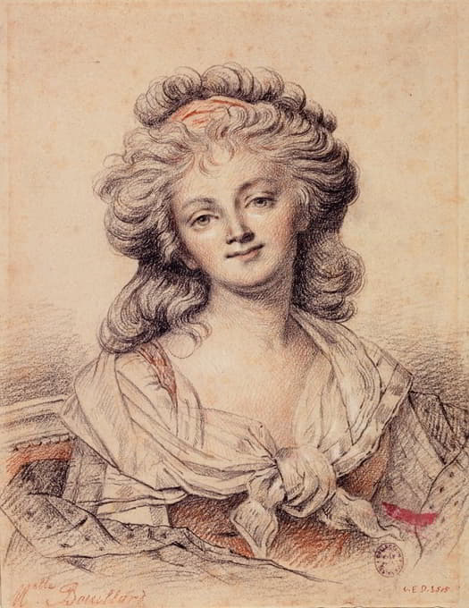 Marie-Geneviève Bouliard - Portrait de Mademoiselle Bouillard