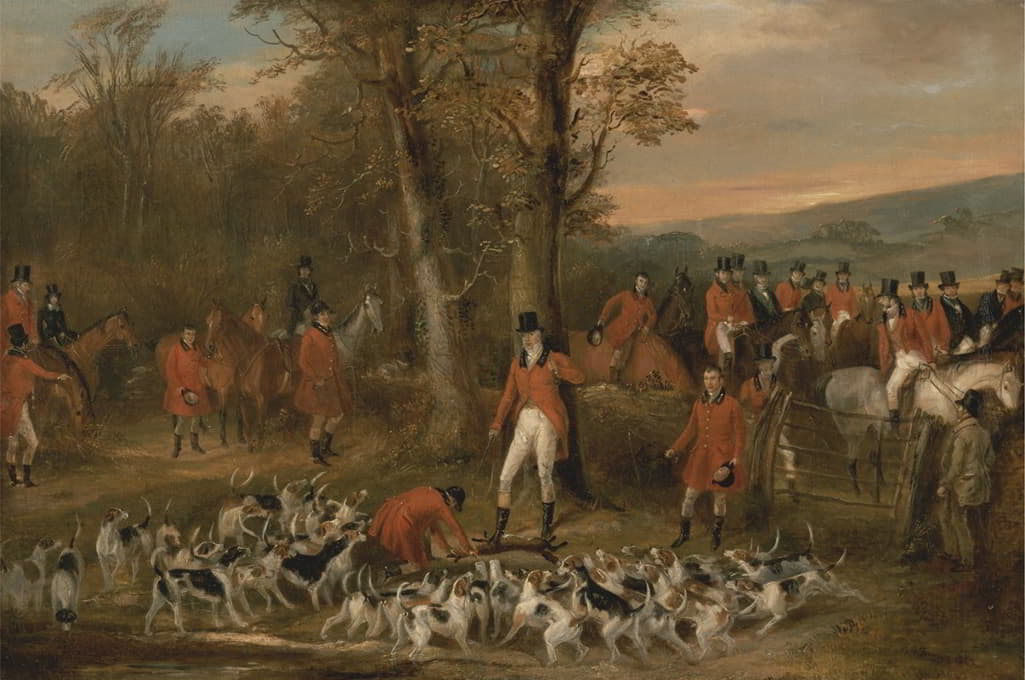 Francis Calcraft Turner - The Berkeley Hunt; The Death