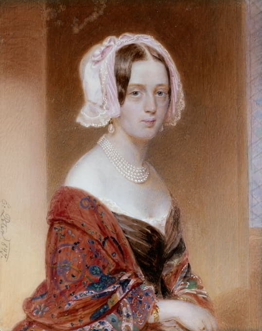 Emanuel Thomas Peter - Bildnis einer jungen Frau