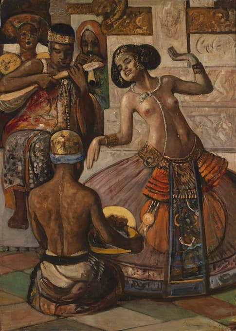 Gyula Tornai - Balinese Dancer