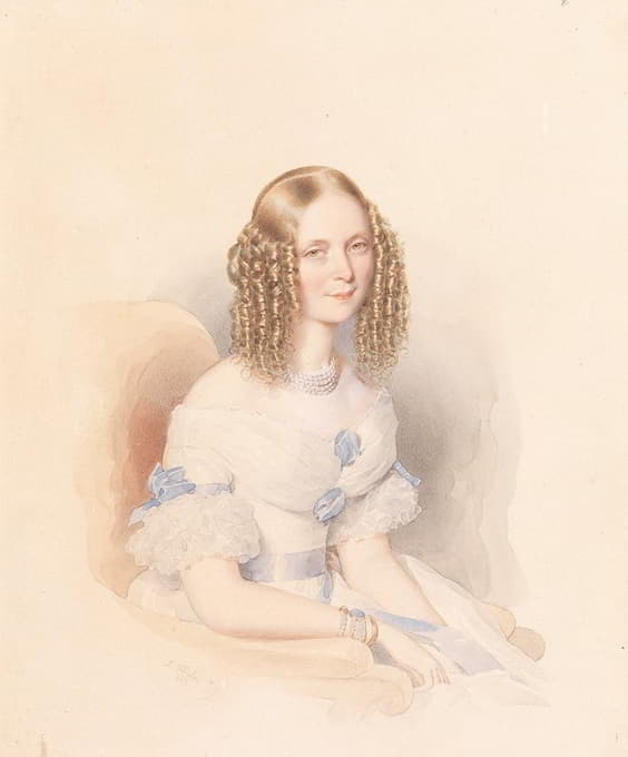 Leopold Fischer - Bildnis einer jungen Frau
