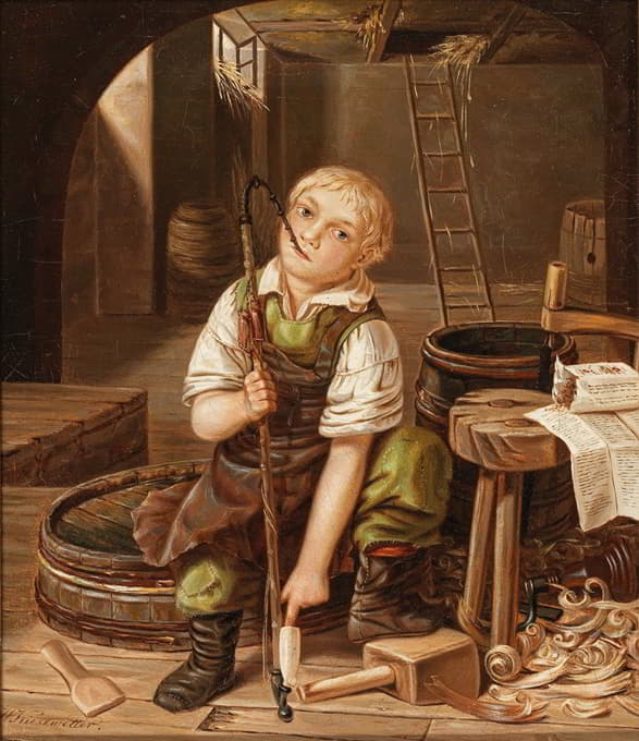 Wilhelm Kiesewetter - Der kleine Handwerker
