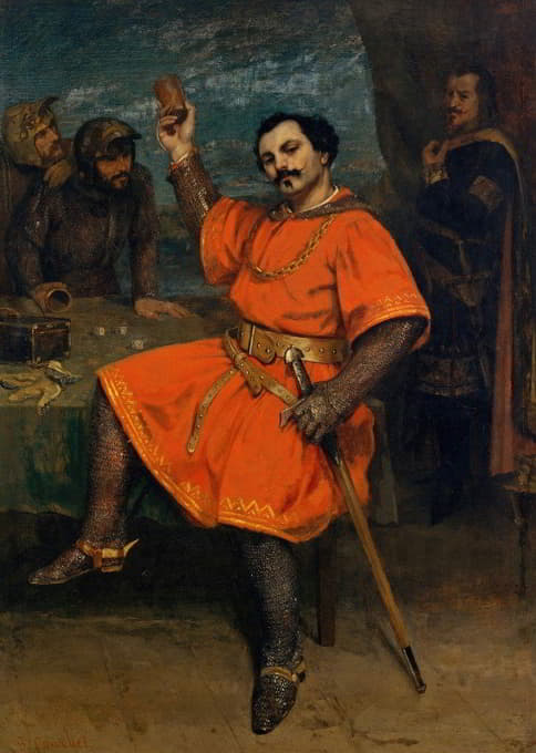 路易斯·盖马尔（1822-1880）扮演罗伯特·勒德维尔