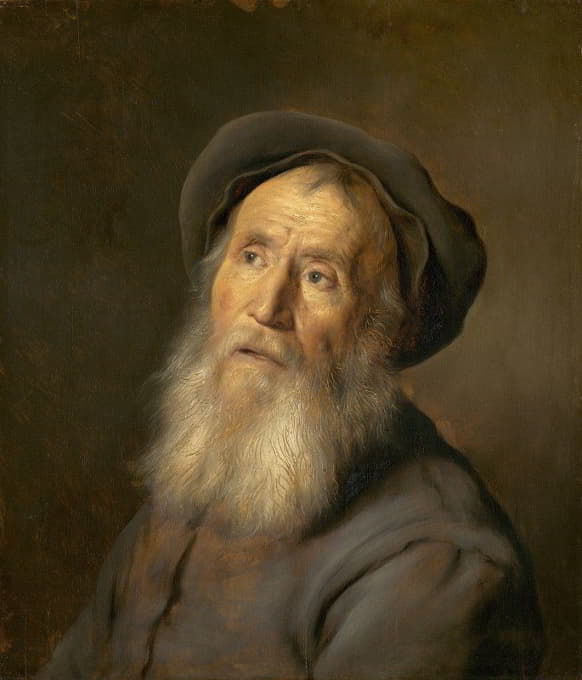 Jan Lievens - Bearded Man with a Beret