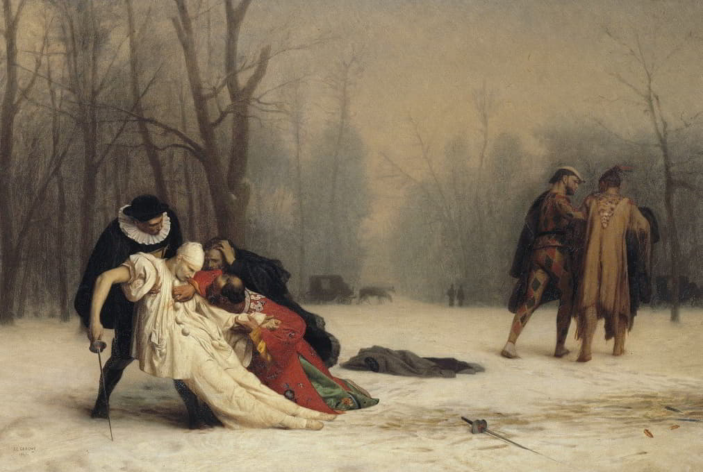 Jean-Léon Gérôme - The Duel After the Masquerade