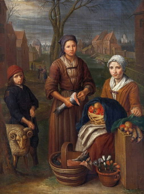 Peter Snijers - The woman peddler