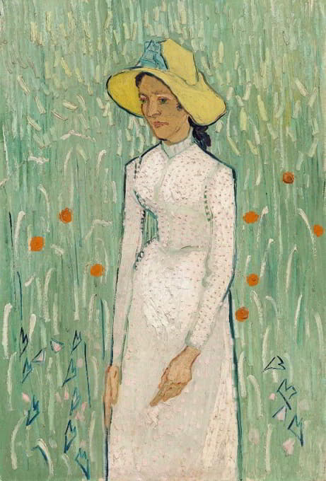 Vincent van Gogh - Girl in White