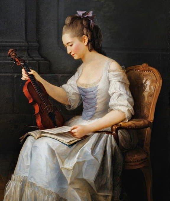 小提琴手肖像