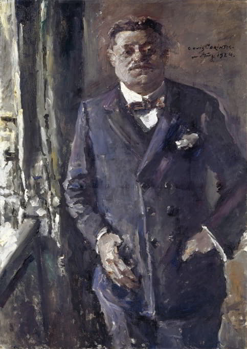 Lovis Corinth - Portrait Of Reich President Friedrich Ebert