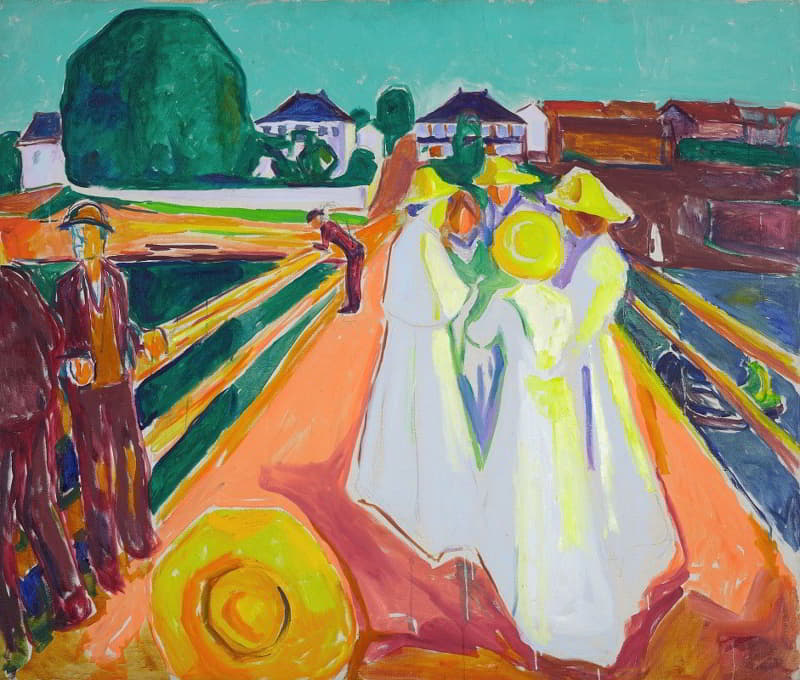 Edvard Munch - The Women on the Bridge