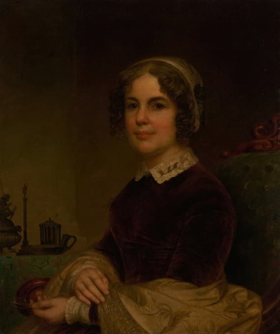 Nathaniel Jocelyn - Mrs. Augustus Russell Street (Caroline Mary Leffingwell)