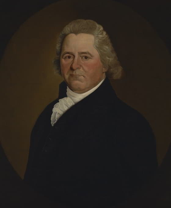 William Jennys - Portrait of Judge Pierpont Edwards 