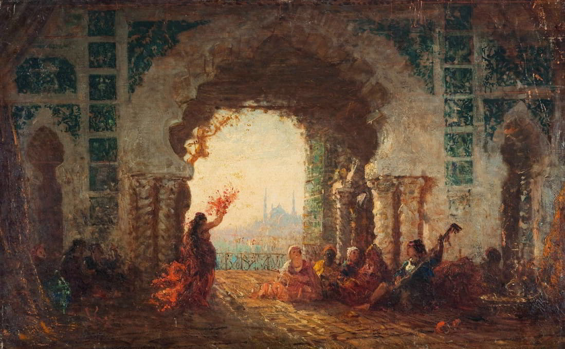 君士坦丁堡的塞拉尔，阿尔梅的舞蹈