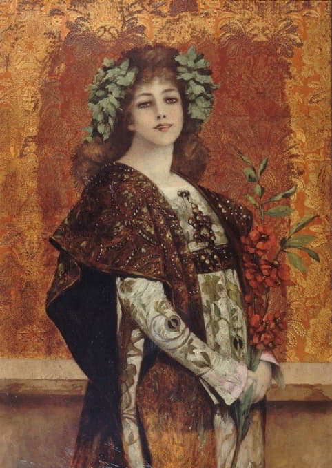 莎拉·伯恩哈特肖像（1844-1923），吉斯蒙达