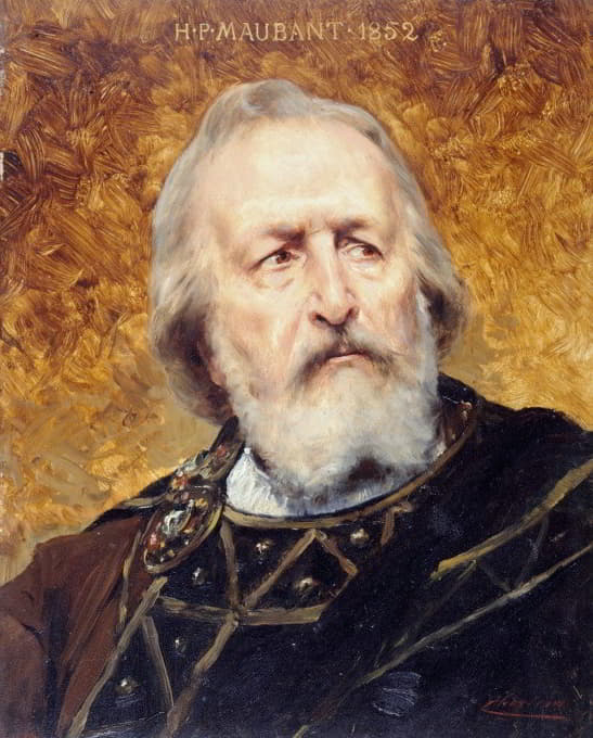 亨利·莫班特肖像（1821-1902），法国喜剧协会会员
