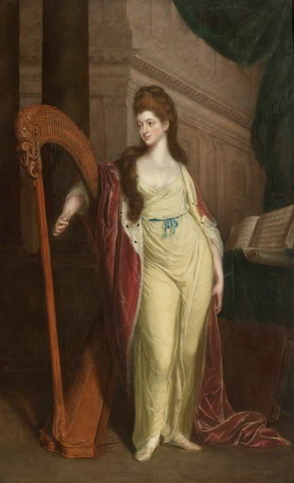 Thomas Beach - Portrait Of Elizabeth, Lady Craven (Later Margravine Of Anspach)