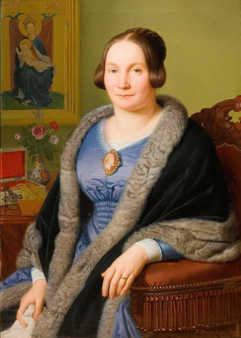 Franz Ittenbach - Portrait Soist Margarete
