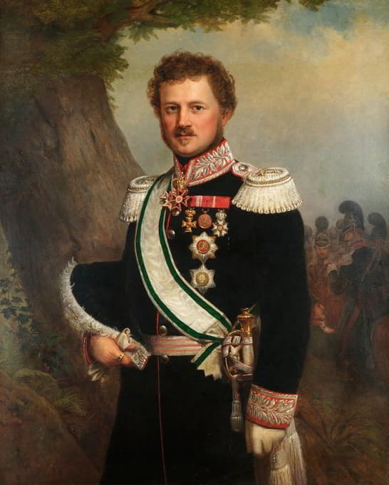 Franz Xaver Winterhalter (Circle) - Prinz Emil Von Hessen Und Bei Rhein