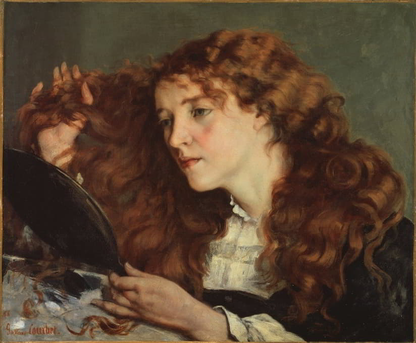 Gustave Courbet - Jo, The Beautiful Irish Girl