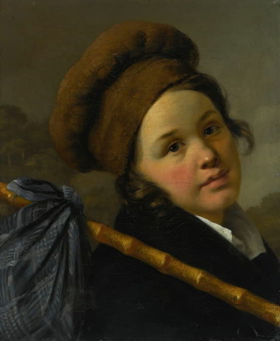 Martin Drölling - Portrait Of Mademoiselle De Saint Aubin (1764-1850)