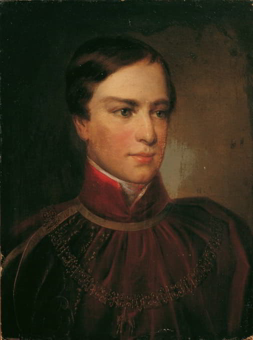 Moritz Michael Daffinger - Der Junge Kaiser Franz Joseph I.