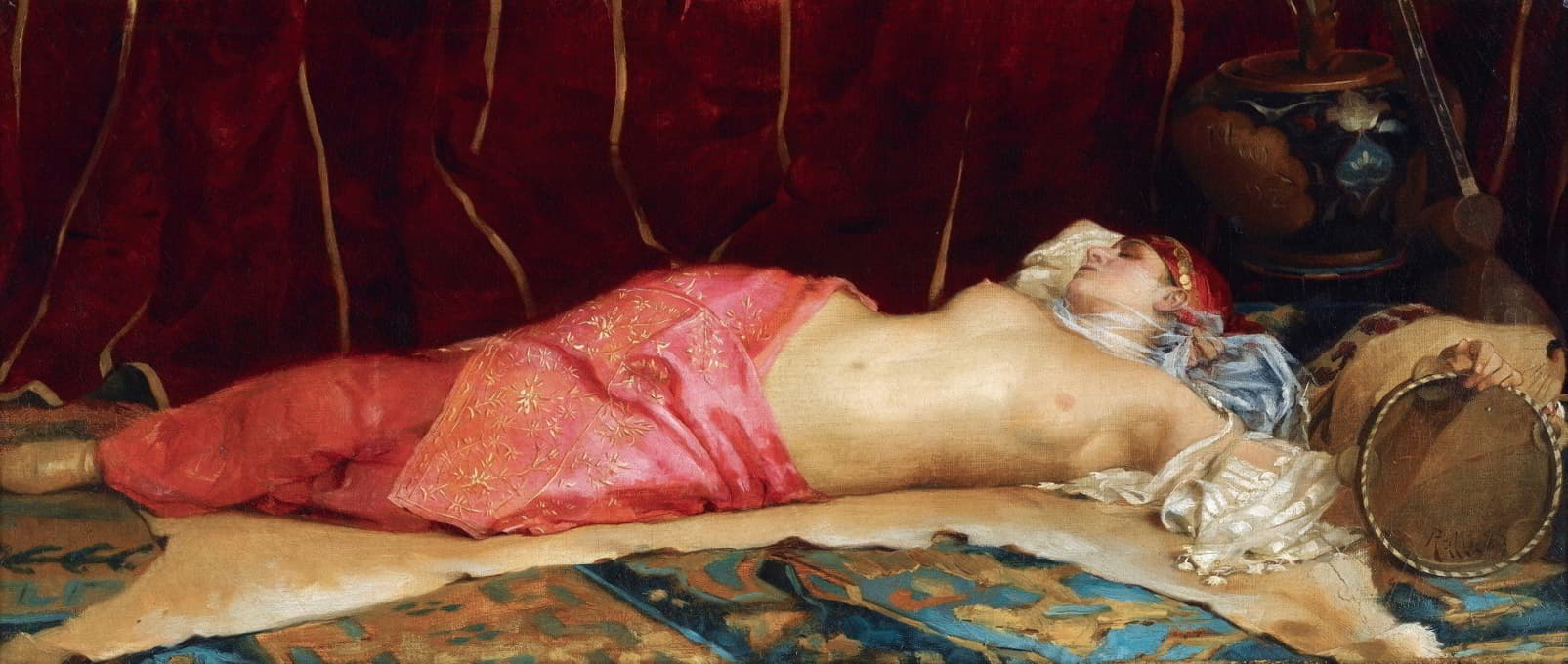 Theodoros Ralli - Sleeping Concubine