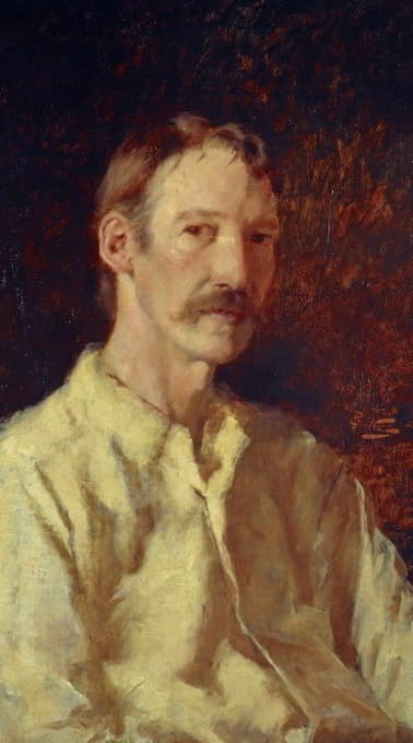 Girolamo Nerli - Robert Louis Stevenson, 1850 – 1894. Essayist, poet and novelist
