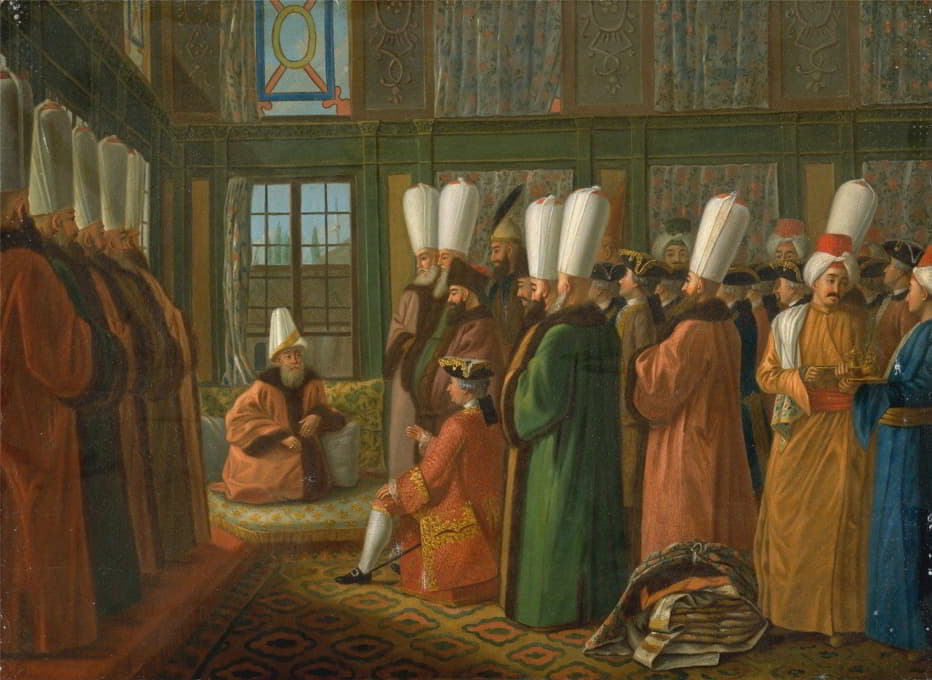 Francis Smith - The Grand Vizier giving Audience to the English Ambassador