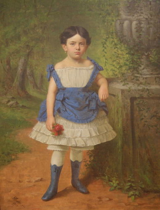 伊丽莎白·莫林肖像画