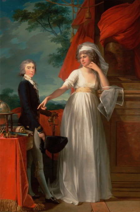 玛格丽特·卡兰德和她的儿子詹姆斯·卡尼