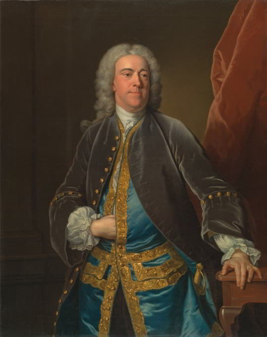 Jean-Baptiste van Loo - The Rt. Honorable Stephen Poyntz, of Midgeham, Berkshire