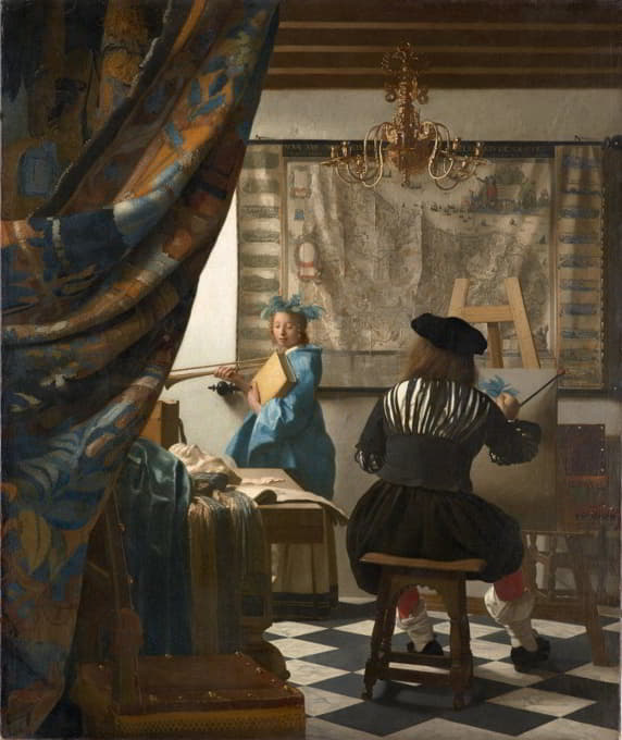 Johannes Vermeer - The Art of Painting