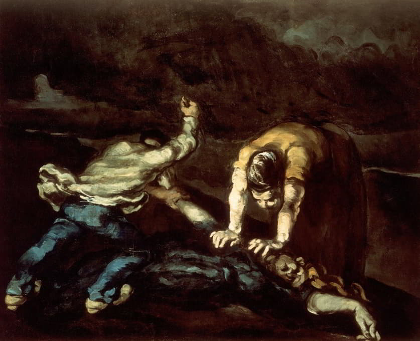 Paul Cézanne - The Murder