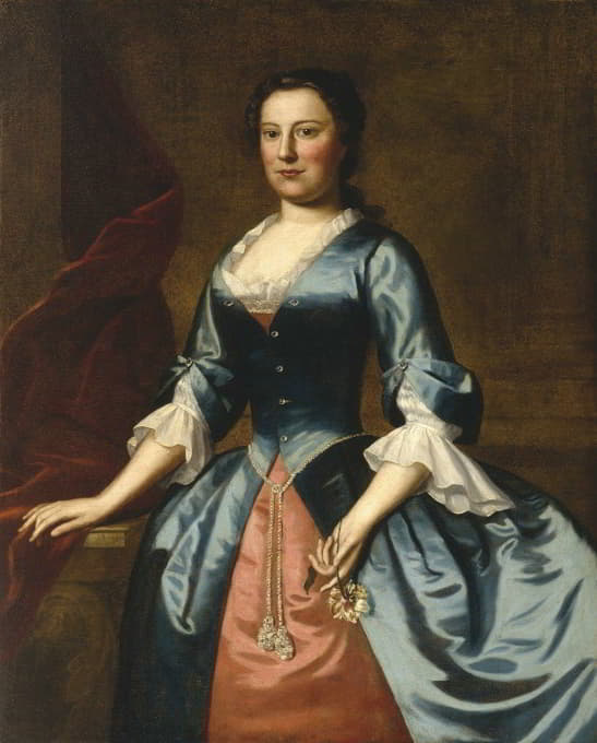 塞缪尔·麦考尔夫人的肖像，老。