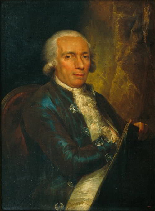 Vicente López Portaña - Portrait of the Engraver Pasqual Pere Moles, first director of the Escola de Llotja