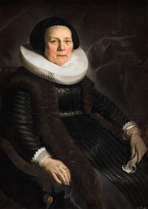 Jacob Adriaensz Backer - Portrait of a Woman